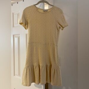 Opening Ceremony Short Sleeve Textured Dress